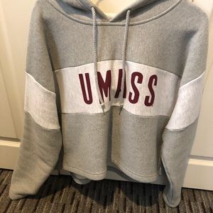 UMass Cropped Hoodie!